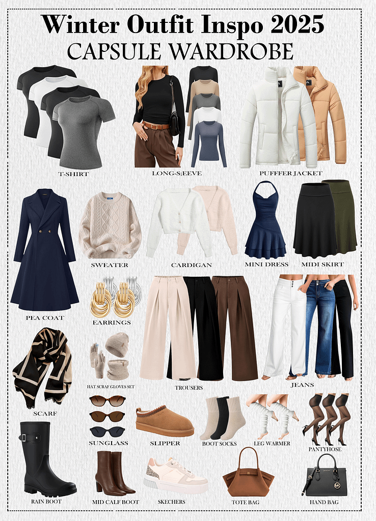 Outfit Inspo Casual Ideas-capsule wardrobe